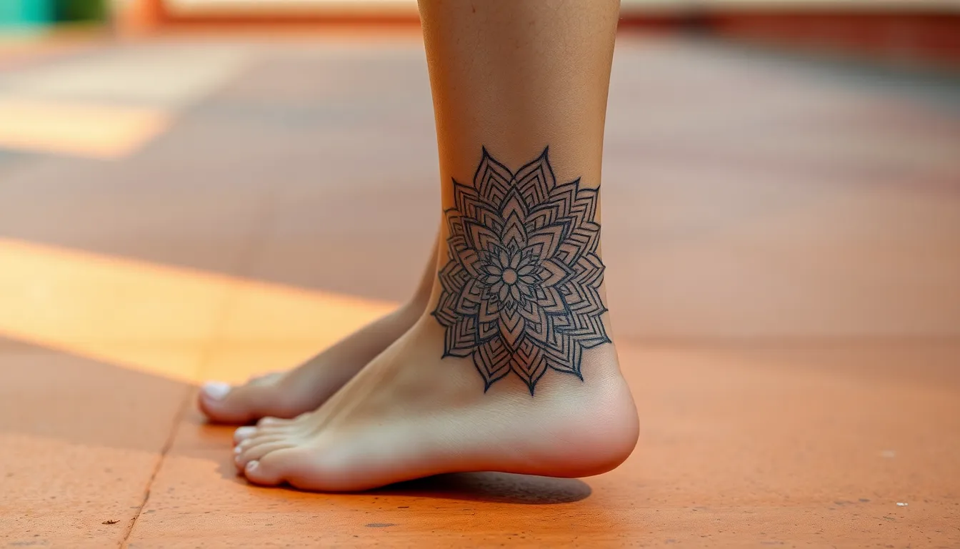 25 Stunning Ankle Tattoo Cover Up Ideas for Women That Actually Work 3