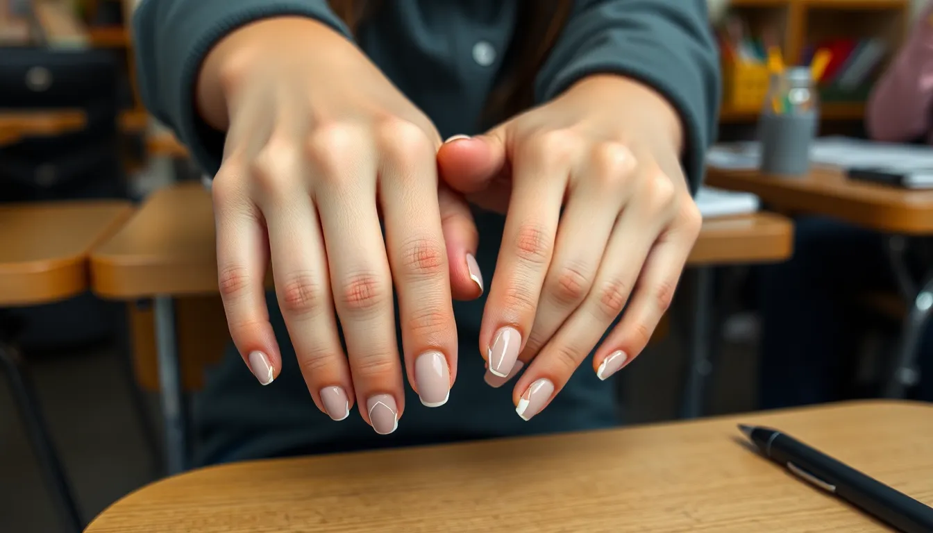 25 Cute Back to School Nail Ideas for Teens (Easy DIY Designs!) 4 25 Cute Back to School Nail Ideas for Teens (Easy DIY Designs!) 3
