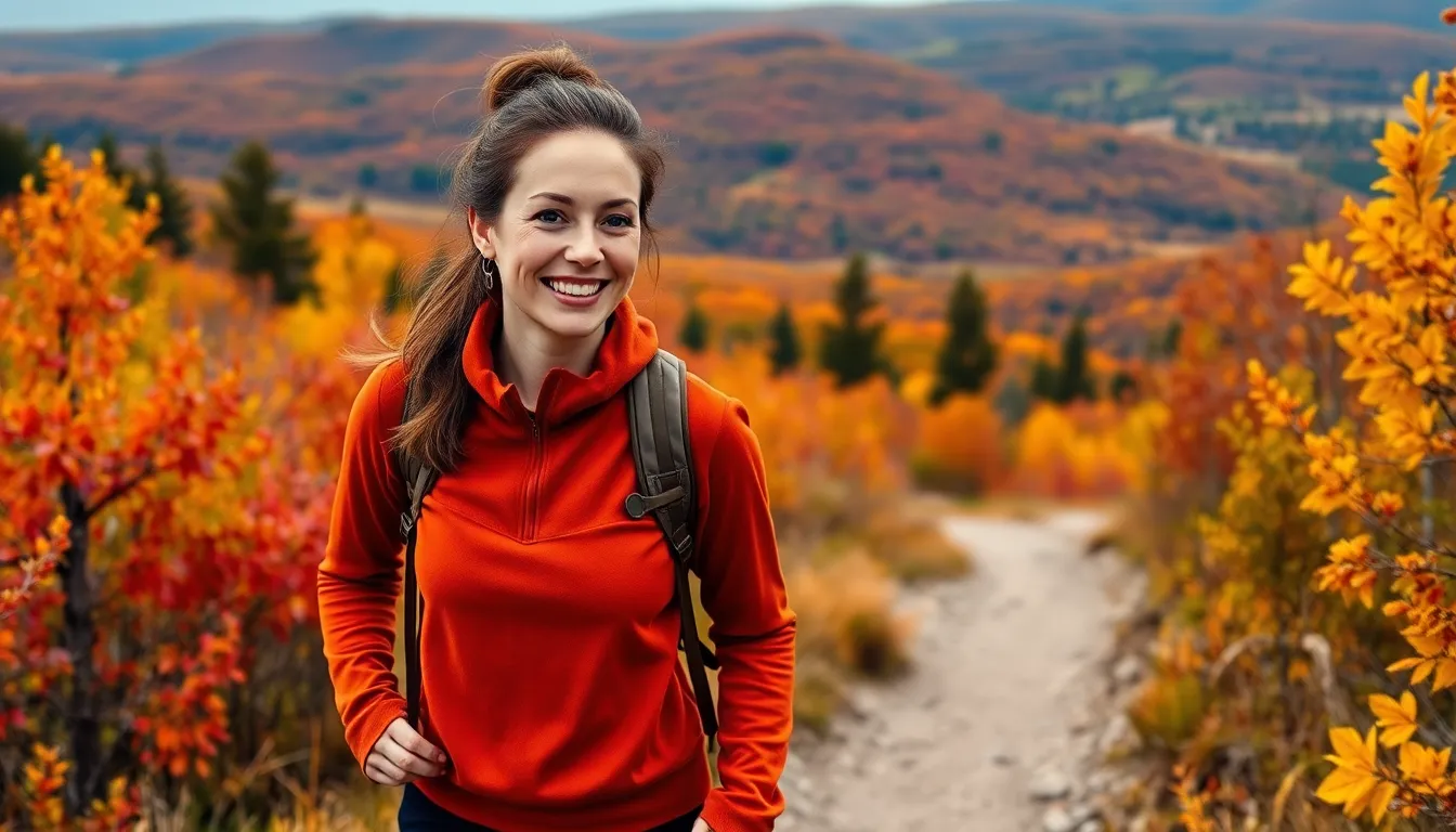 25 Cute Fall Hiking Outfits for Women That Look Amazing on Every Trail 4 25 Cute Fall Hiking Outfits for Women That Look Amazing on Every Trail 3