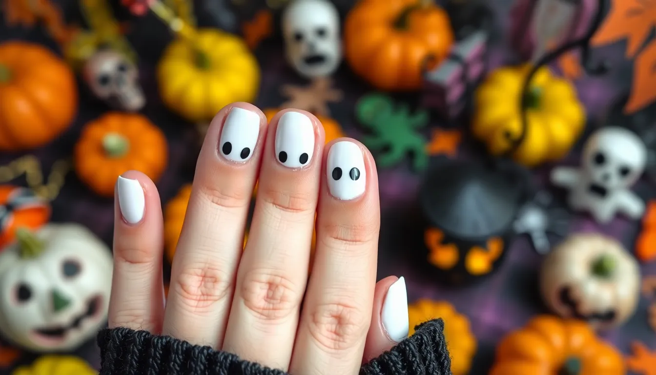 15 Easy Halloween Nail Designs Step by Step (Beginner-Friendly Tutorials) 4 15 Easy Halloween Nail Designs Step by Step (Beginner-Friendly Tutorials) 3