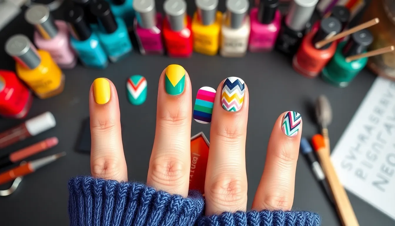 15 Easy Nail Art Designs for Beginners You Can Master in Minutes 4 15 Easy Nail Art Designs for Beginners You Can Master in Minutes 3