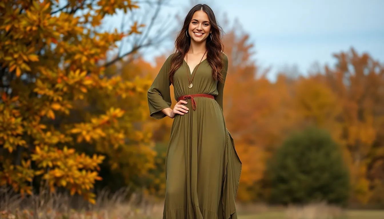 15 Chic Fall Dresses with Ankle Booties That'll Transform Your Autumn Wardrobe 4 15 Chic Fall Dresses with Ankle Booties That'll Transform Your Autumn Wardrobe 3