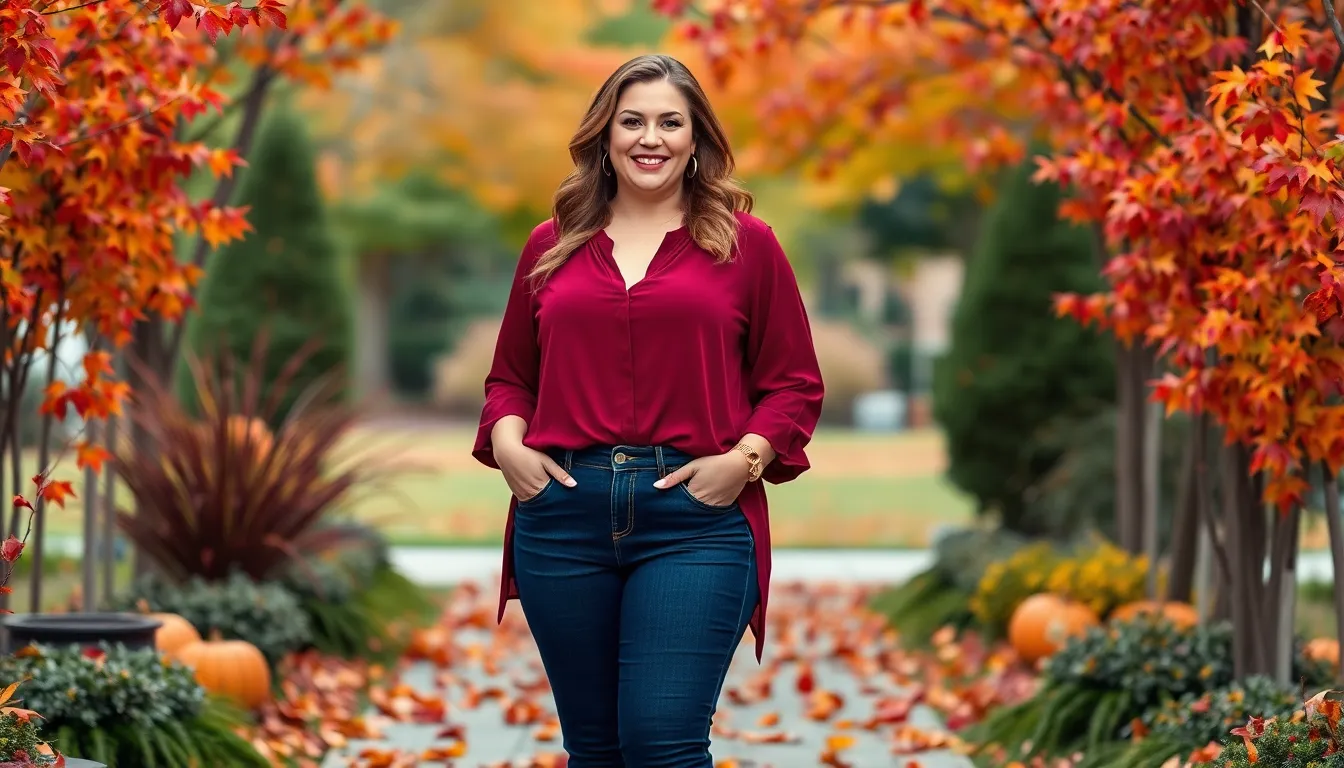 25 Stunning Fall Outfits for Plus Size Women That'll Make You Feel Amazing 4 25 Stunning Fall Outfits for Plus Size Women That'll Make You Feel Amazing 3