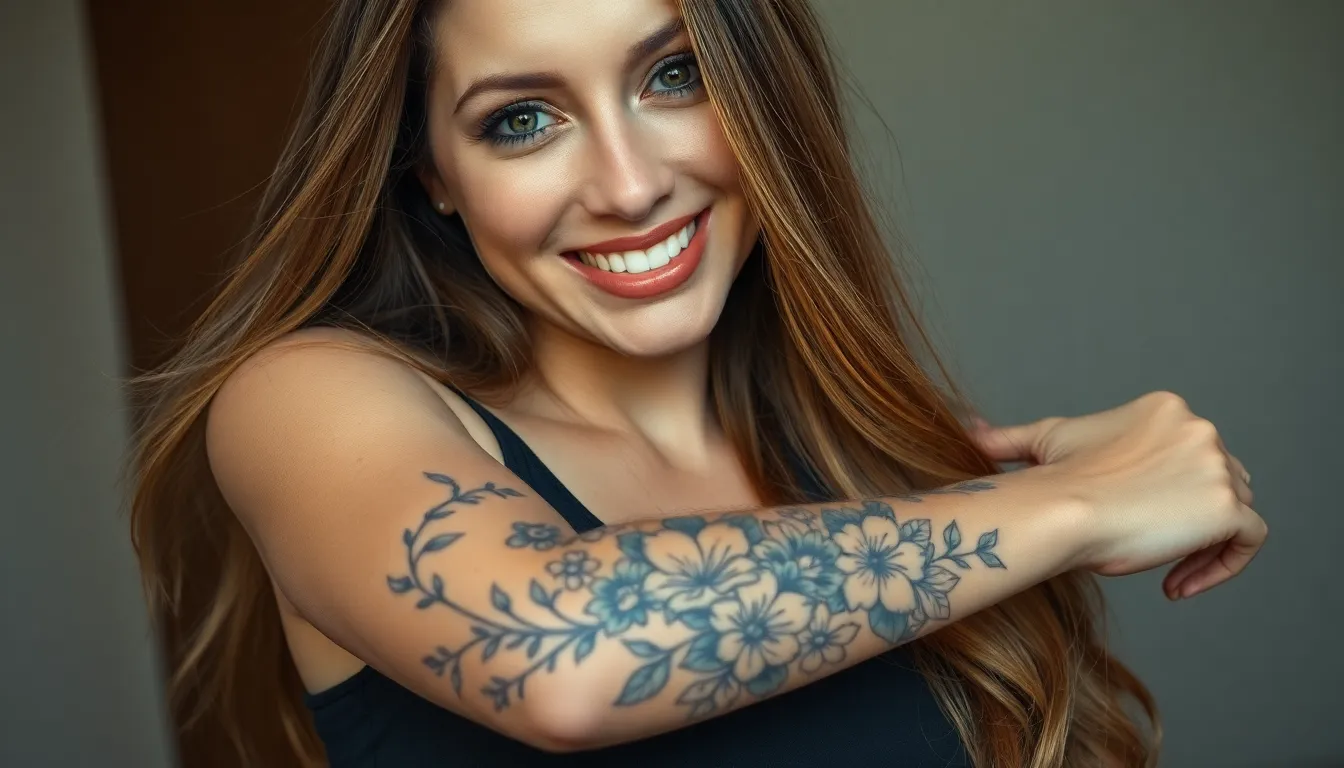 50+ Stunning Female Sleeve Tattoo Ideas for Women (2025 Design Guide) 4 50+ Stunning Female Sleeve Tattoo Ideas for Women (2025 Design Guide) 3
