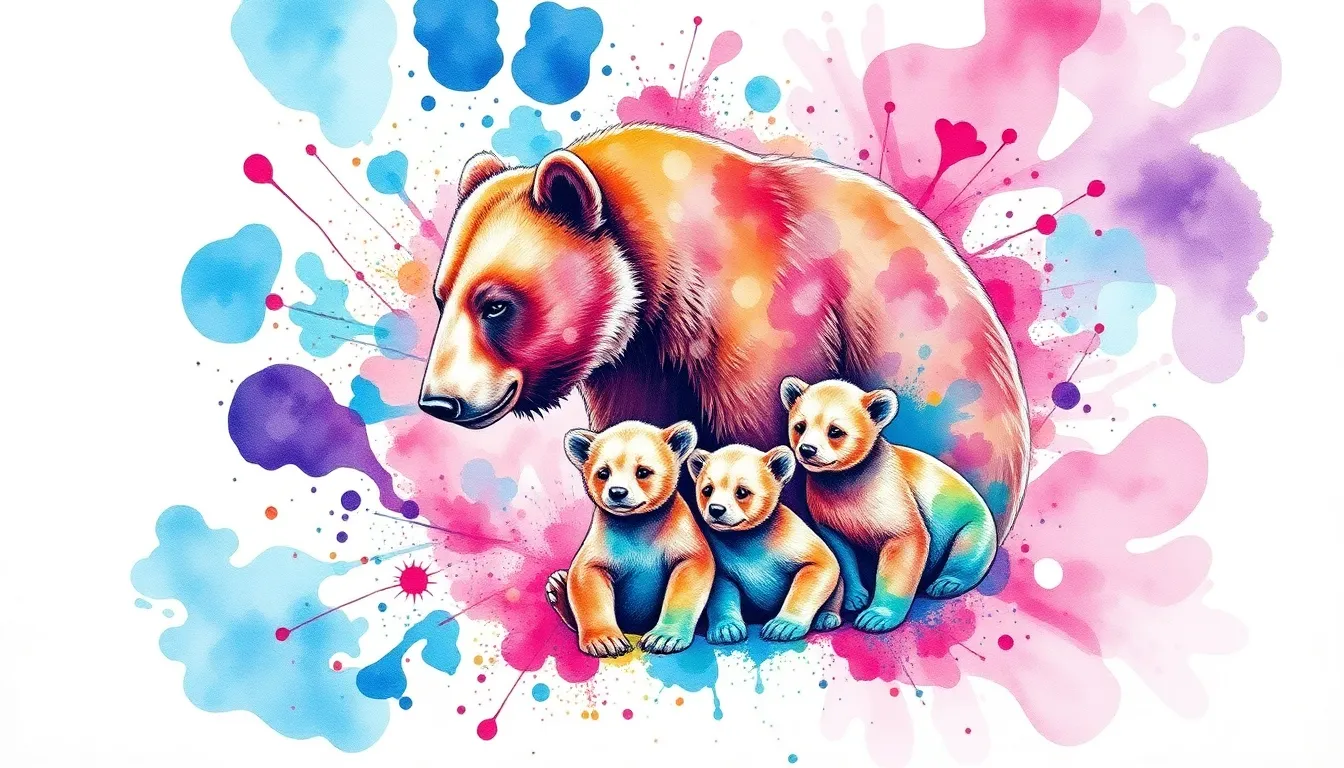 50+ Fierce Mama Bear Tattoo Ideas for Women Who Protect Their Cubs 4 50+ Fierce Mama Bear Tattoo Ideas for Women Who Protect Their Cubs 3