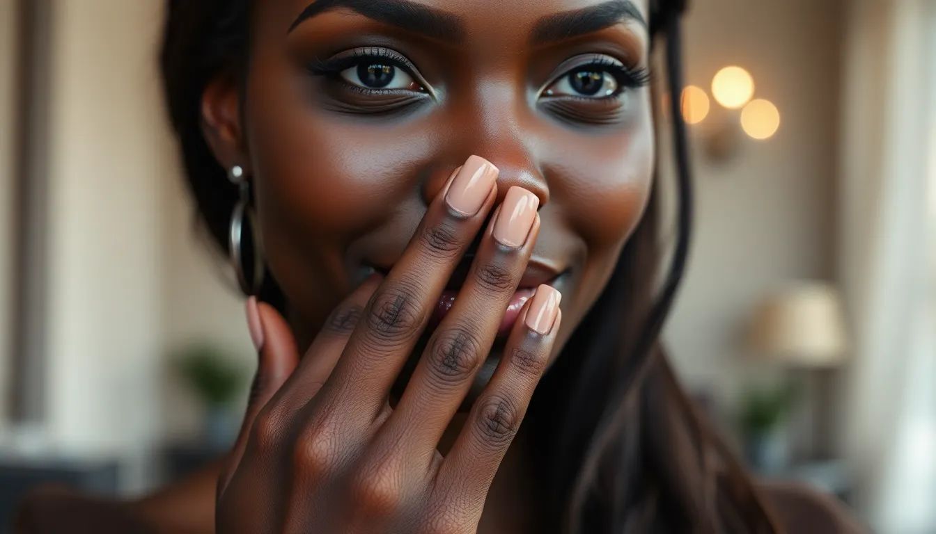 15 Best Neutral Nail Colors for Dark Skin That Actually Look Amazing 4 15 Best Neutral Nail Colors for Dark Skin That Actually Look Amazing 3