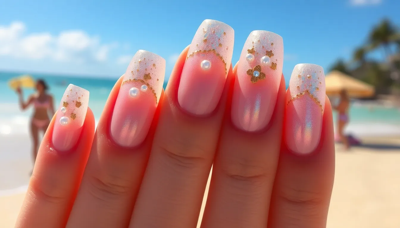 50+ Spring Break Nail Ideas French Tip Designs to Turn Heads This Season 4 50+ Spring Break Nail Ideas French Tip Designs to Turn Heads This Season 3