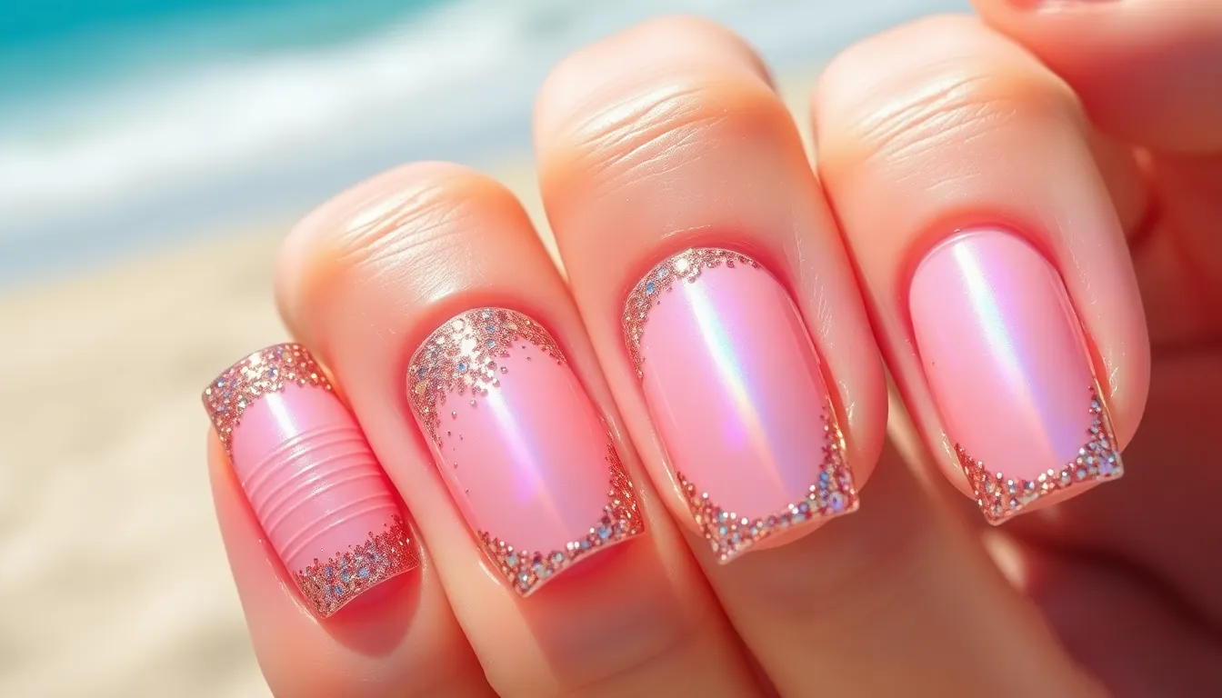25 Summer Nail Inspo French Tip Square Designs That'll Make You Ditch Basic Manis 4 25 Summer Nail Inspo French Tip Square Designs That'll Make You Ditch Basic Manis 3
