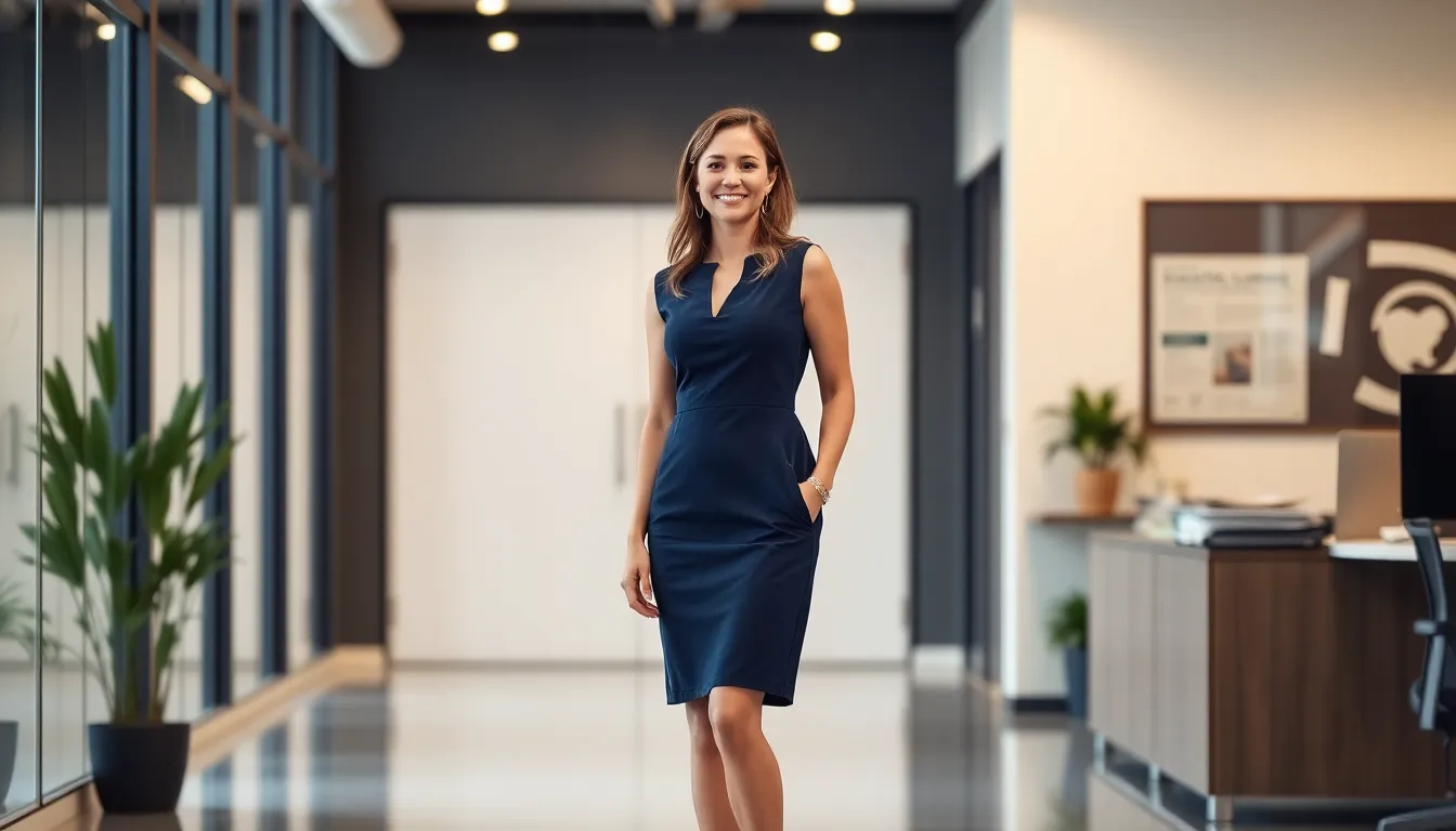 15 Best Summer Work Outfits: Office Casual Dresses That Keep You Cool & Professional 4 15 Best Summer Work Outfits: Office Casual Dresses That Keep You Cool & Professional 3