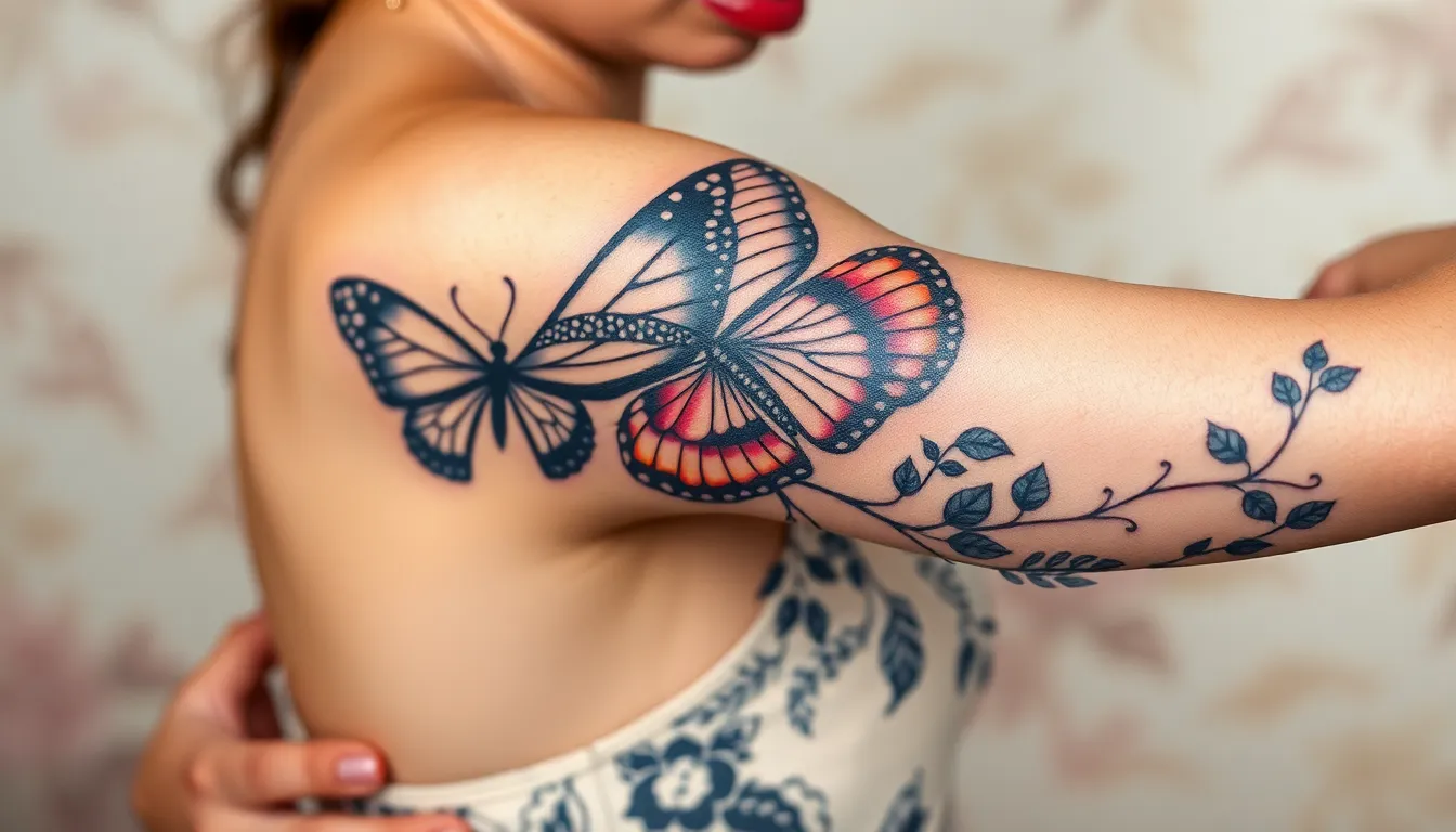 50+ Stunning Tattoo Sleeve Filler Ideas for Women That Complete Your Ink 4 50+ Stunning Tattoo Sleeve Filler Ideas for Women That Complete Your Ink 3