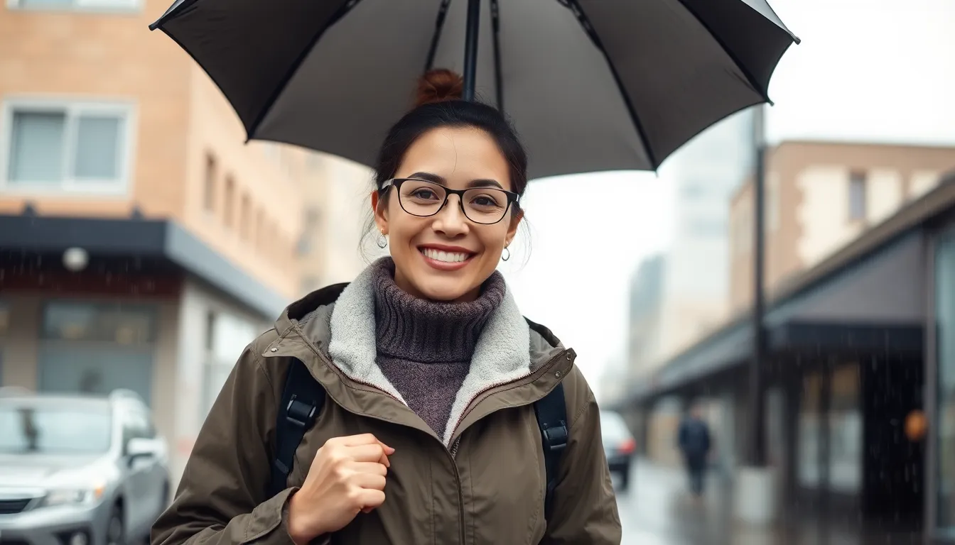 What to Wear on a Rainy Day: 7 Stylish Outfits That Keep You Dry and Chic 4 What to Wear on a Rainy Day: 7 Stylish Outfits That Keep You Dry and Chic 3