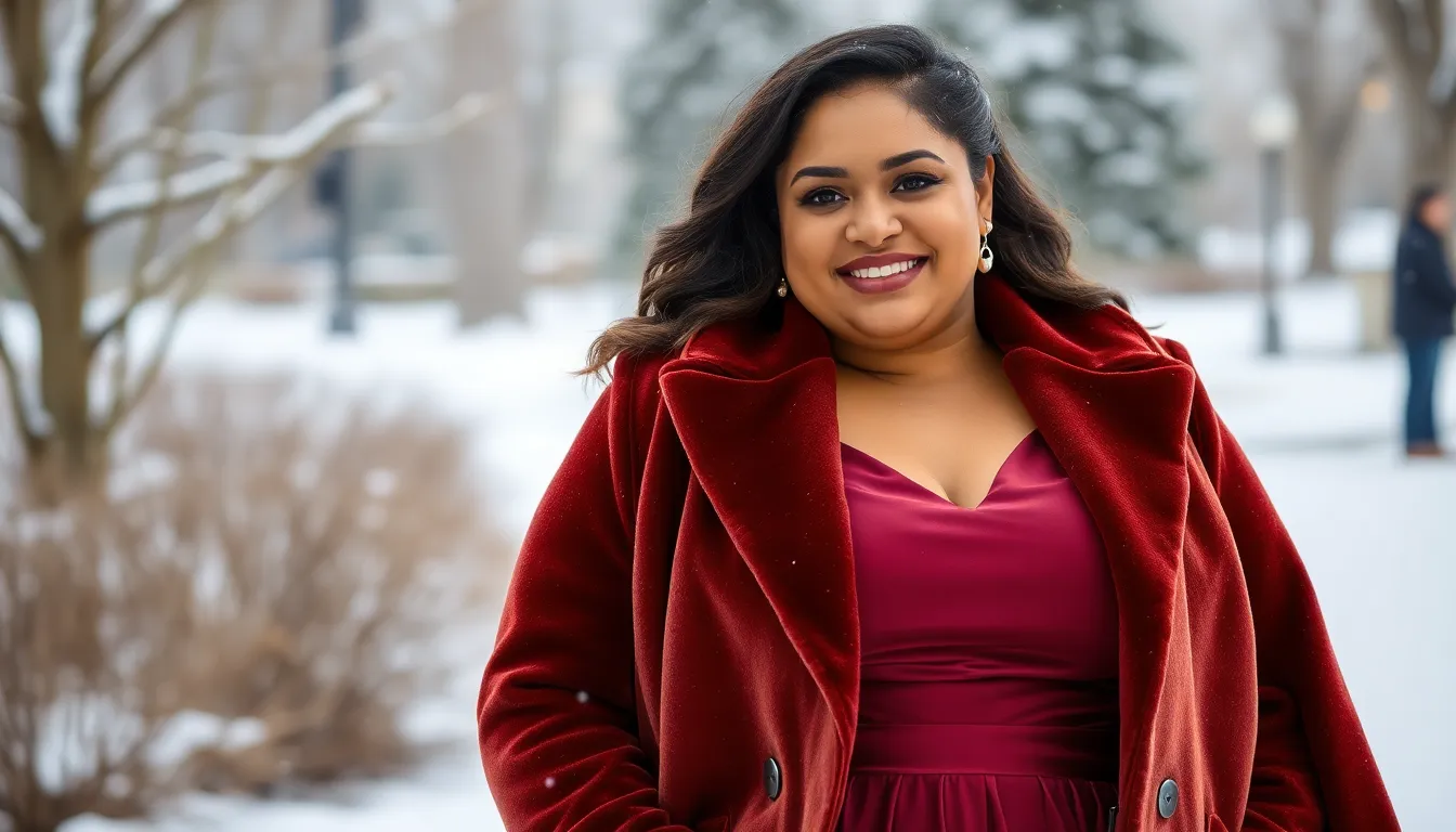 Plus Size Winter Wedding Guest Outfits: 15 Chic Looks That Keep You Warm & Stylish 4 Plus Size Winter Wedding Guest Outfits: 15 Chic Looks That Keep You Warm & Stylish 3