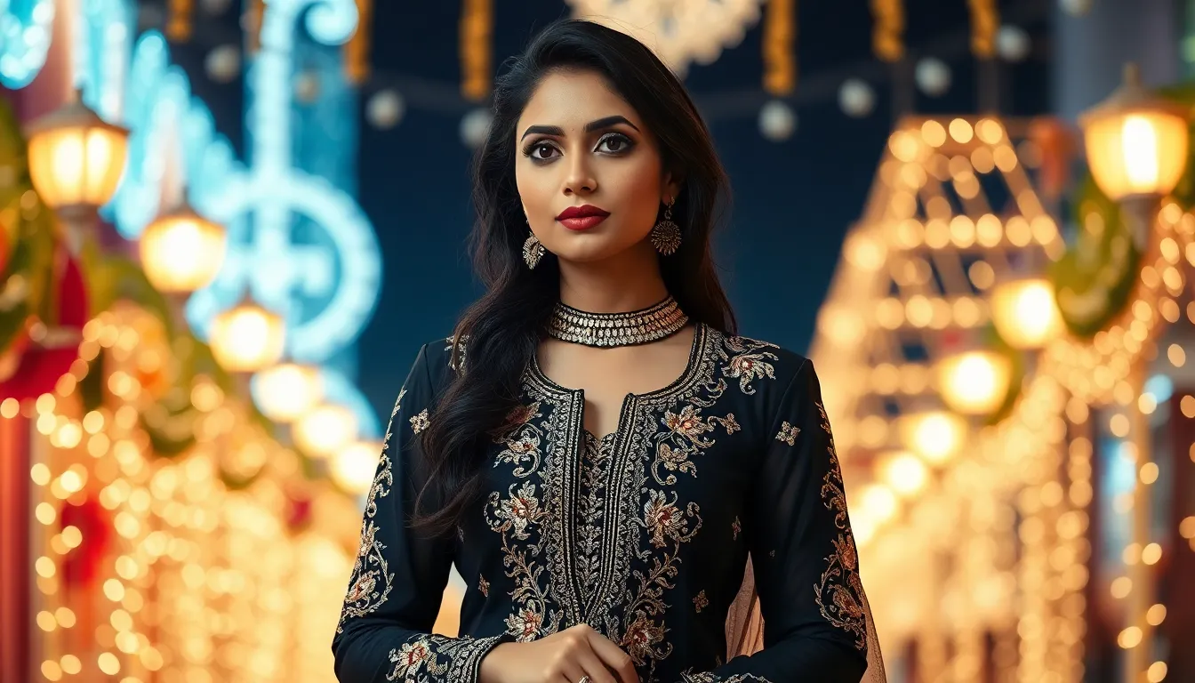 Black Suit for Women Indian Party Wear: Ultimate Style Guide & Shopping Tips 6 Black Suit for Women Indian Party Wear: Ultimate Style Guide & Shopping Tips 5