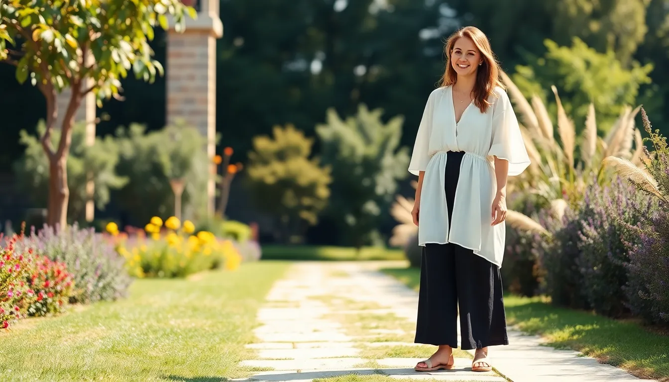 15 Chic Black Wide Leg Pants Outfit Summer Ideas You'll Want to Copy 6 15 Chic Black Wide Leg Pants Outfit Summer Ideas You'll Want to Copy 5
