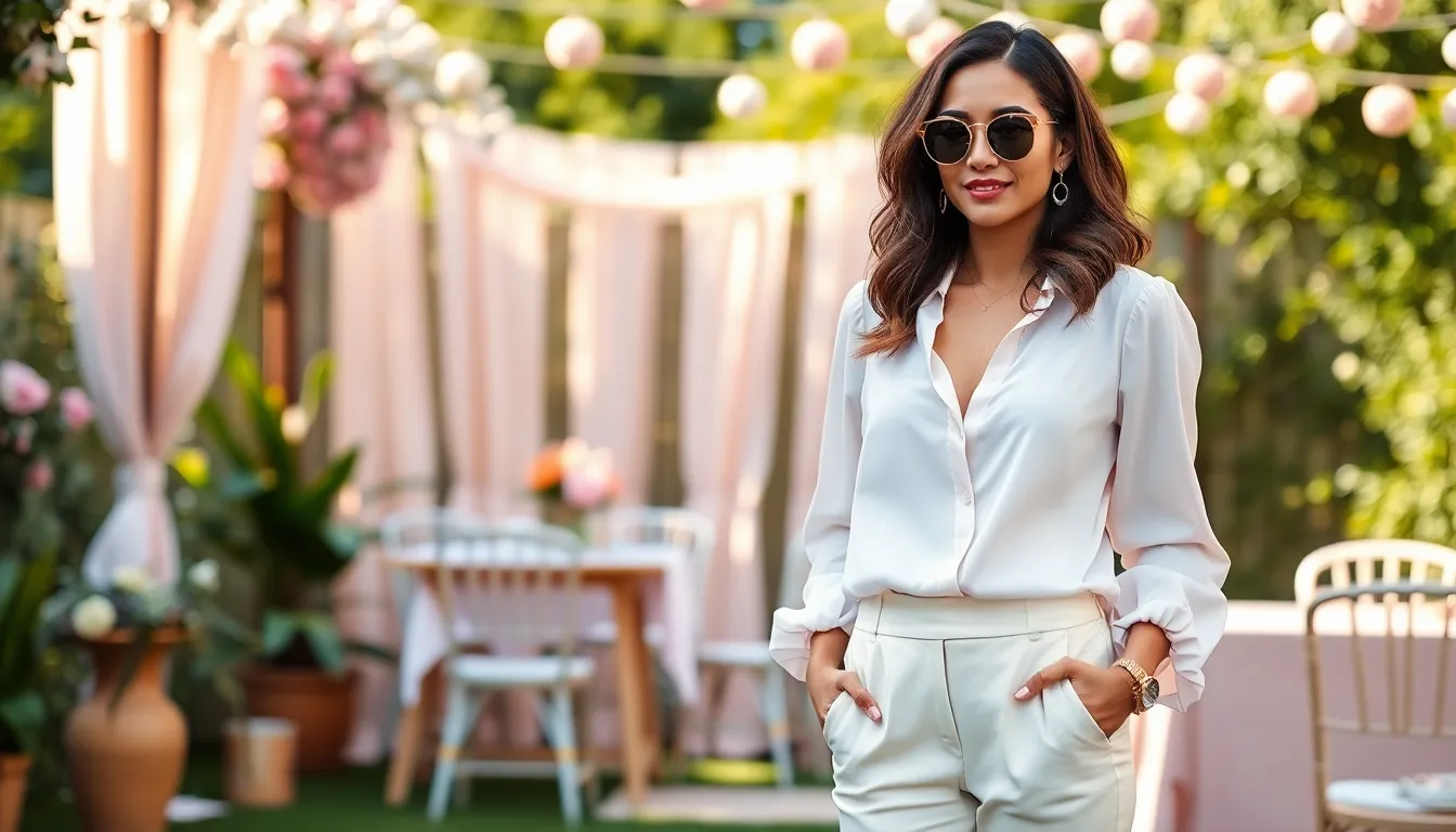 15 Stylish Casual Wedding Shower Outfits for Guests (What to Wear Guide) 6 15 Stylish Casual Wedding Shower Outfits for Guests (What to Wear Guide) 5