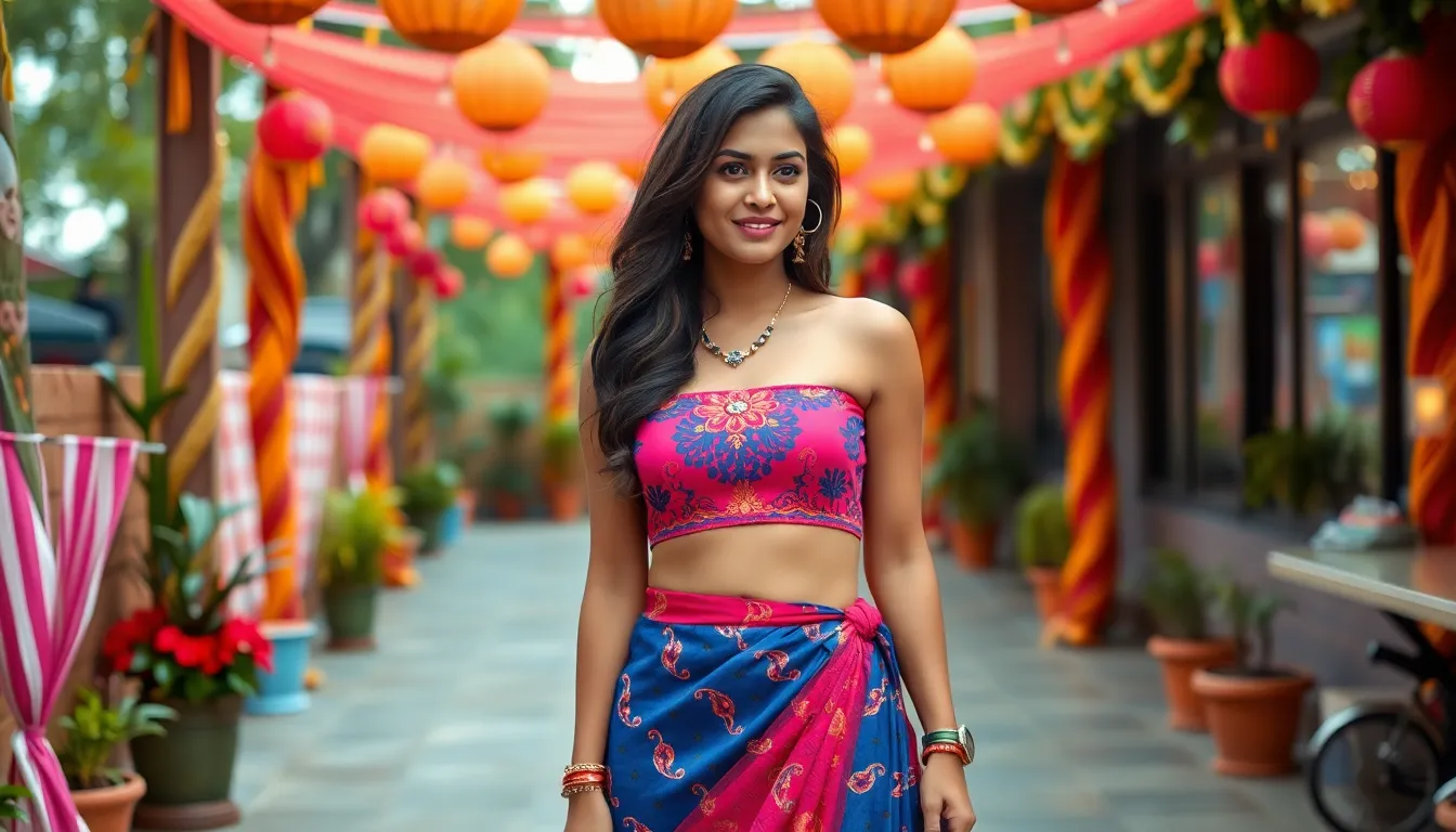 Ultimate Guide to Crop Top and Skirt Indian Party Wear: Styling Tips & Trends 2025 6 Ultimate Guide to Crop Top and Skirt Indian Party Wear: Styling Tips & Trends 2025 5