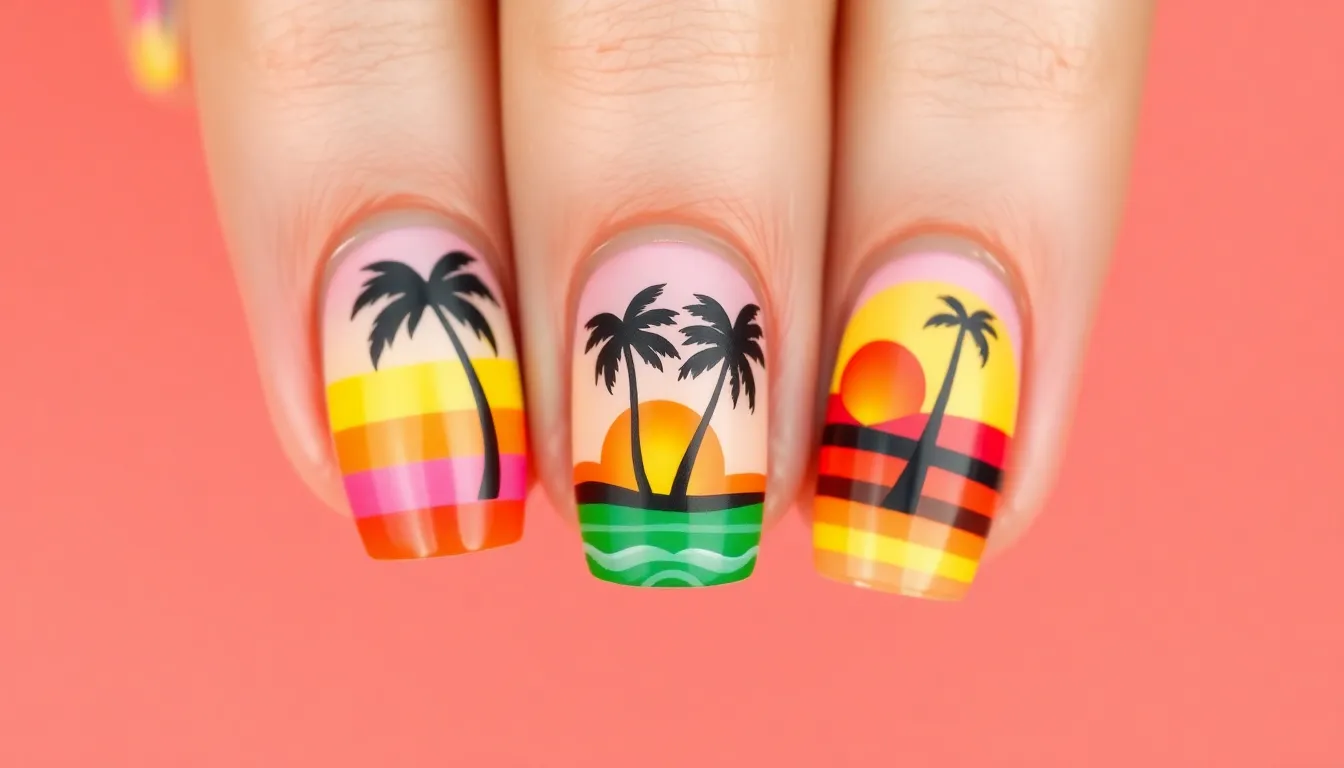 50+ Cute Summer Nail Ideas for Short Nails That Actually Look Amazing 6 50+ Cute Summer Nail Ideas for Short Nails That Actually Look Amazing 5