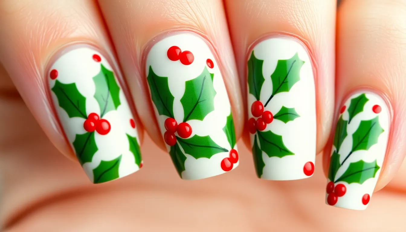 10 Easy Christmas Nail Art Ideas for Beginners (Step-by-Step Guide!) 6 10 Easy Christmas Nail Art Ideas for Beginners (Step-by-Step Guide!) 5