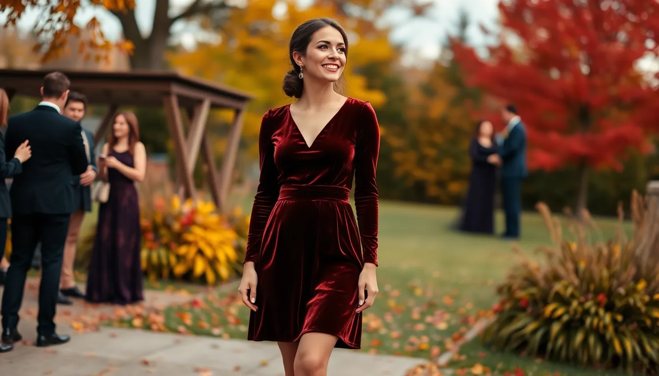 Fall Wedding Guest Dress with Boots: 15 Stylish Outfit Ideas for Autumn Ceremonies 6 Fall Wedding Guest Dress with Boots: 15 Stylish Outfit Ideas for Autumn Ceremonies 5