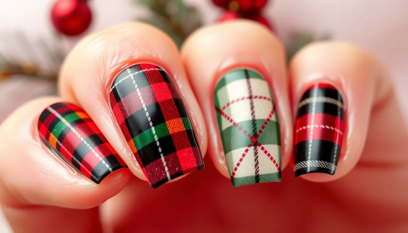 25 Stunning French Tip Christmas Nail Ideas for Square Nails (2025 Holiday Trends) 6 25 Stunning French Tip Christmas Nail Ideas for Square Nails (2025 Holiday Trends) 5