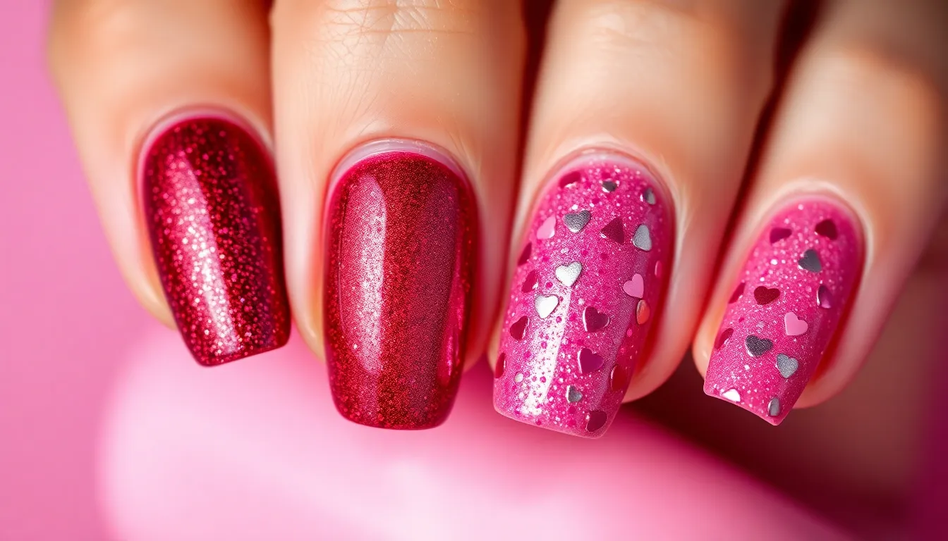 15 Stunning Gel Nail Designs for Valentine's Day That'll Make Hearts Skip a Beat 6 15 Stunning Gel Nail Designs for Valentine's Day That'll Make Hearts Skip a Beat 5