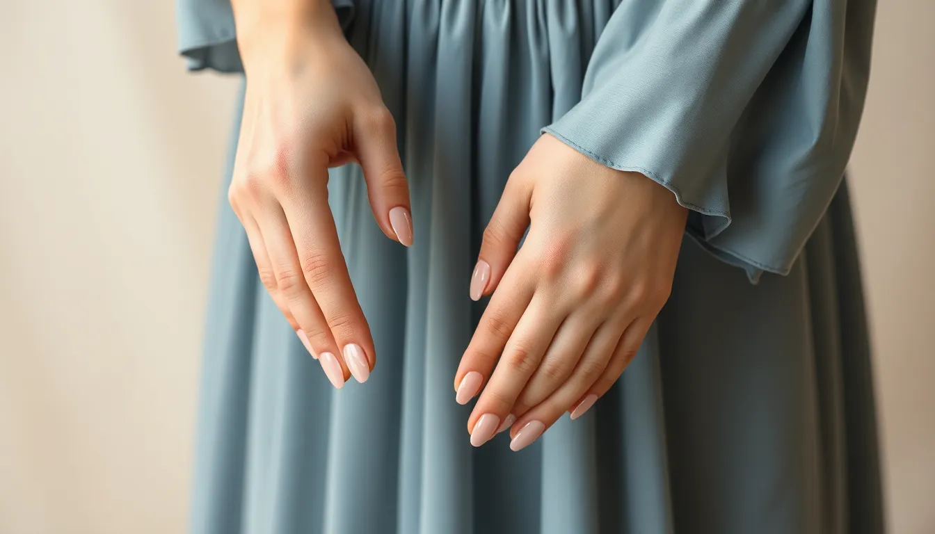 Best Nail Colors for Dusty Blue Dress: 15 Perfect Shades That'll Make You Shine 6 Best Nail Colors for Dusty Blue Dress: 15 Perfect Shades That'll Make You Shine 5