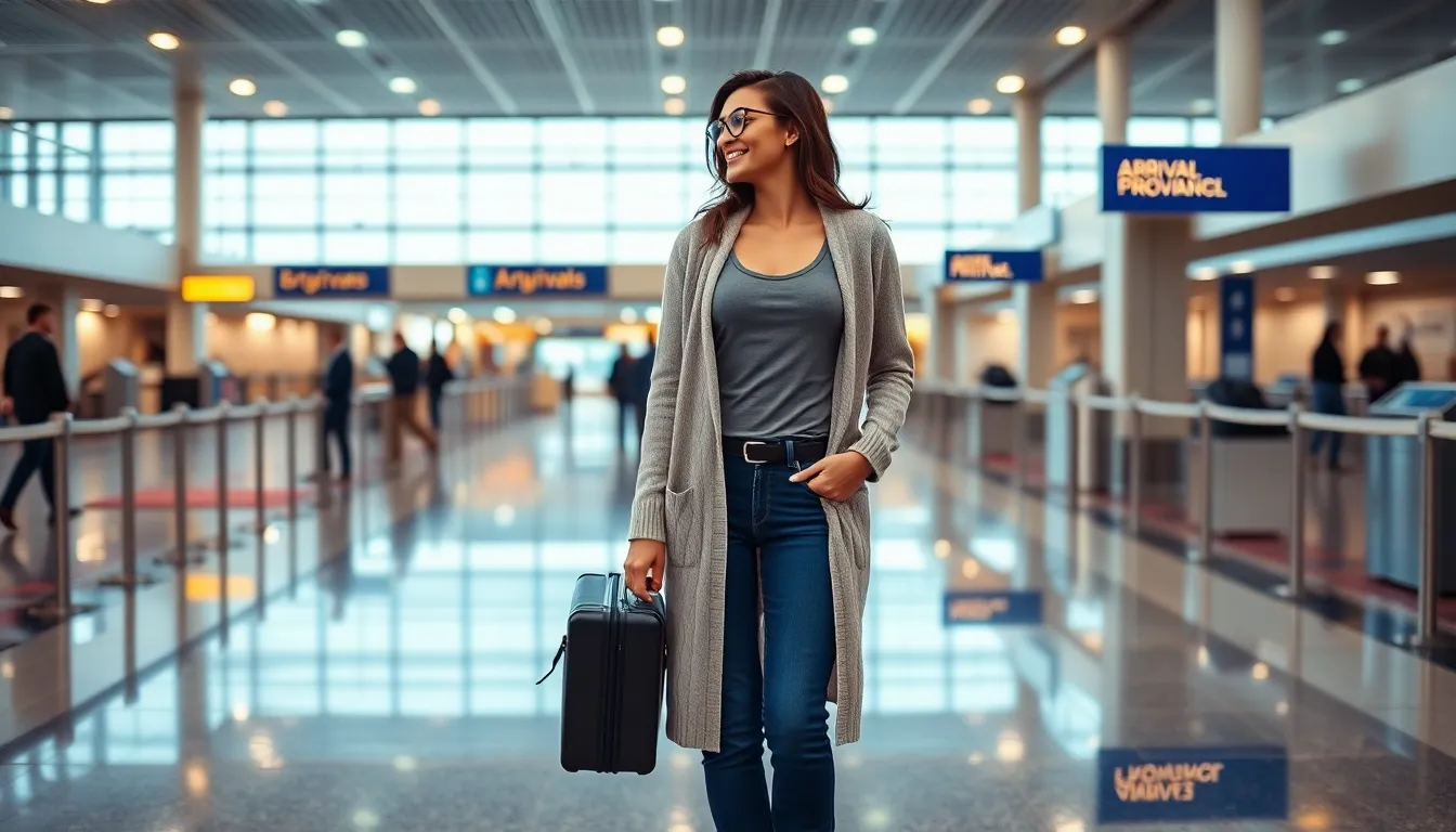 Airport Pickup Outfit Ideas: What to Wear When Picking Up Your Boyfriend From Airport 6 Airport Pickup Outfit Ideas: What to Wear When Picking Up Your Boyfriend From Airport 5