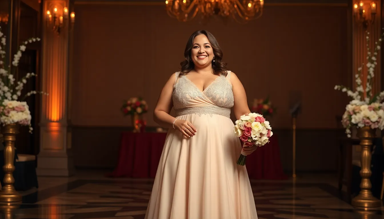 Classy Plus Size Wedding Guest Dresses: 15 Elegant Styles That Flatter Every Curve 6 Classy Plus Size Wedding Guest Dresses: 15 Elegant Styles That Flatter Every Curve 5