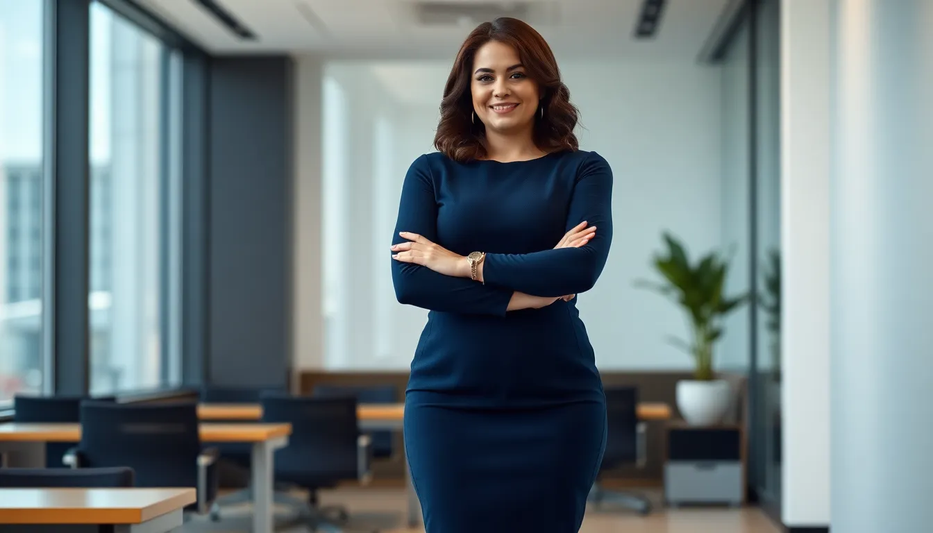 15 Chic Plus Size Fall Outfits for Work That'll Make You Look Like a Boss 6 15 Chic Plus Size Fall Outfits for Work That'll Make You Look Like a Boss 5