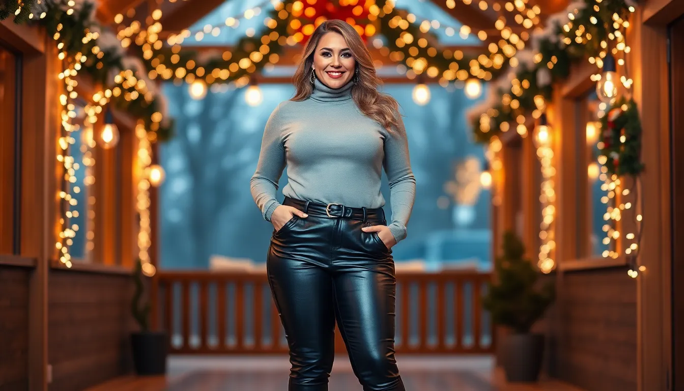 15 Stunning Plus Size Winter Date Night Outfits That'll Keep You Warm & Stylish 6 15 Stunning Plus Size Winter Date Night Outfits That'll Keep You Warm & Stylish 5