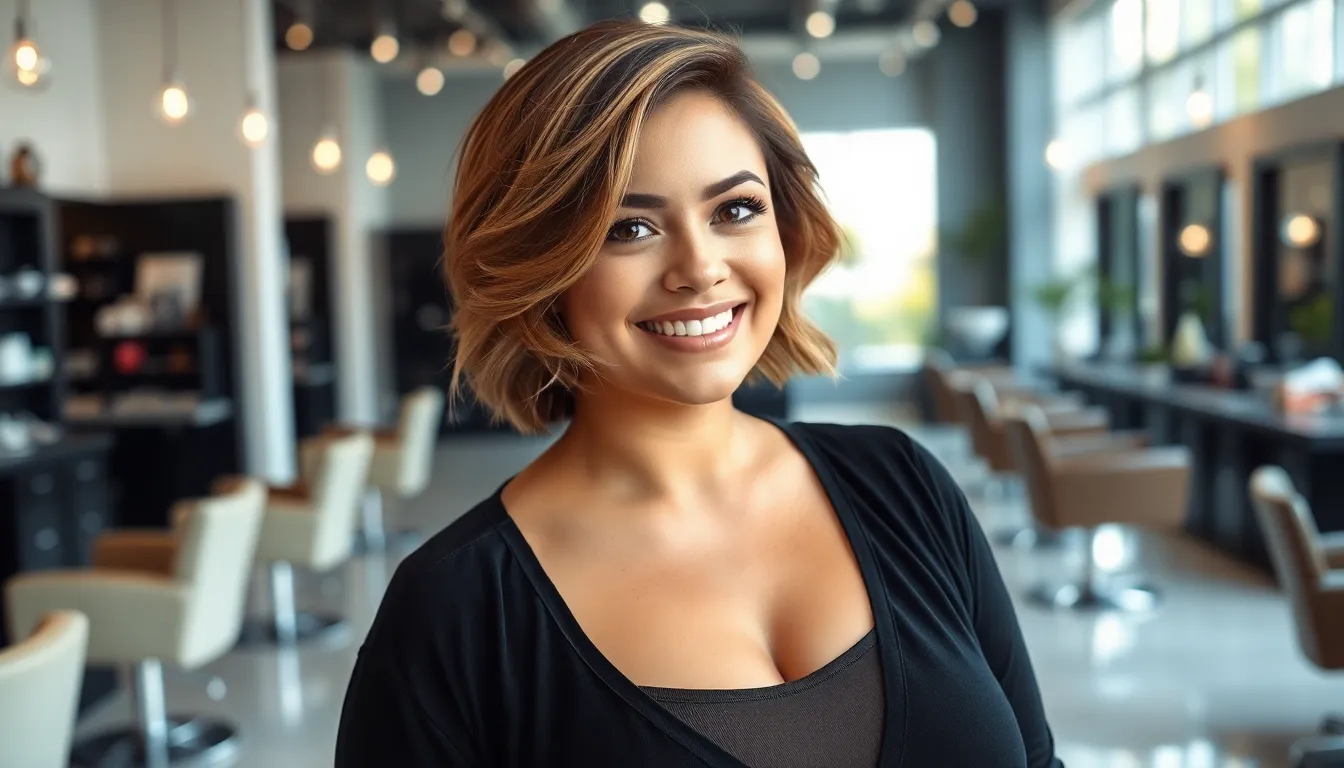 Best Short Hair for Round Face Plus Size: 15 Flattering Cuts That Actually Work 6 Best Short Hair for Round Face Plus Size: 15 Flattering Cuts That Actually Work 5