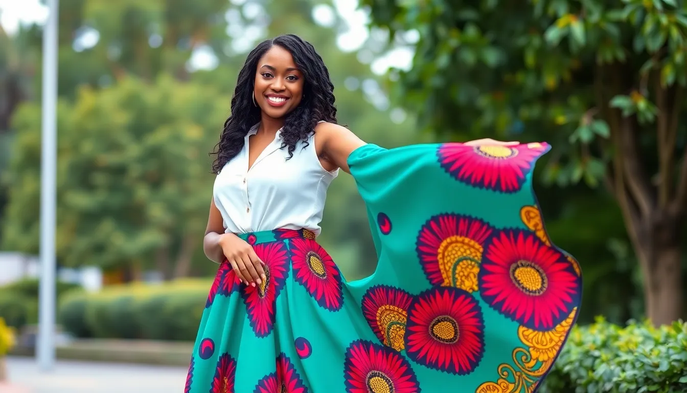 25 Stunning Skirt and Blouse Ankara Styles for Women That Turn Heads 6 25 Stunning Skirt and Blouse Ankara Styles for Women That Turn Heads 5