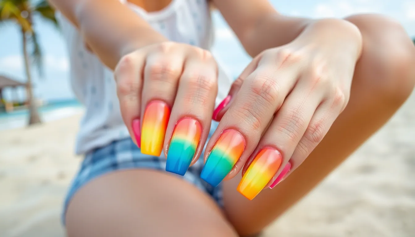 50+ Spring Break Nail Ideas French Tip Designs to Turn Heads This Season 6 50+ Spring Break Nail Ideas French Tip Designs to Turn Heads This Season 5