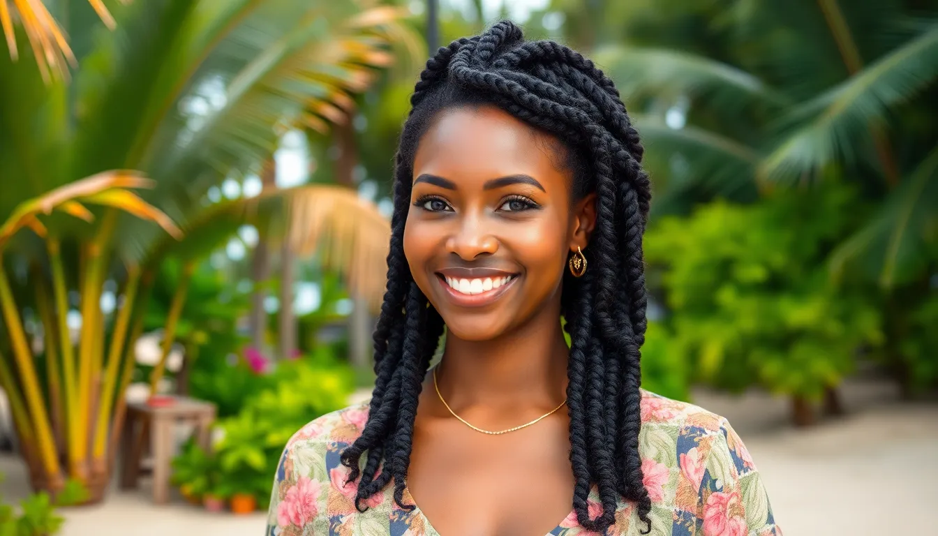 15 Stunning Vacation Hair Styles for Black Women That Actually Last 6 15 Stunning Vacation Hair Styles for Black Women That Actually Last 5