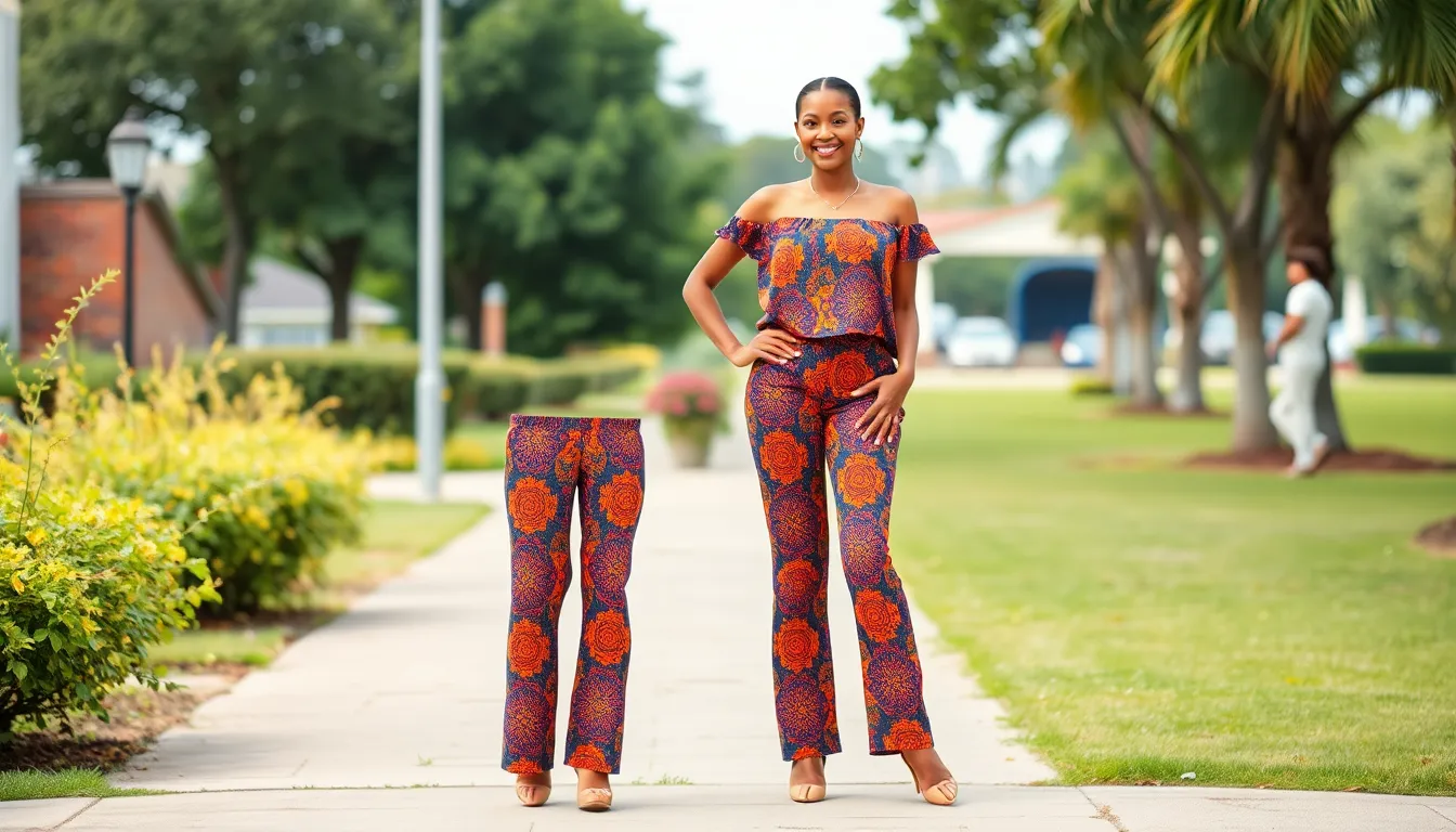 Stunning Ankara Trousers and Top for Ladies: Style Guide + Where to Buy 8 Stunning Ankara Trousers and Top for Ladies: Style Guide + Where to Buy 7