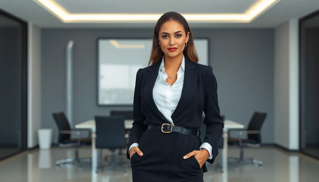 Black Skirt Outfit Ideas for Work: Professional Women's Office Style Guide 8 Black Skirt Outfit Ideas for Work: Professional Women's Office Style Guide 7