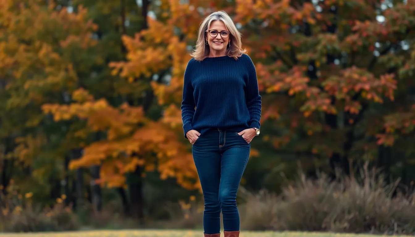 25 Chic Casual Fall Outfits for Women Over 40 That Look Effortlessly Stylish 8 25 Chic Casual Fall Outfits for Women Over 40 That Look Effortlessly Stylish 7
