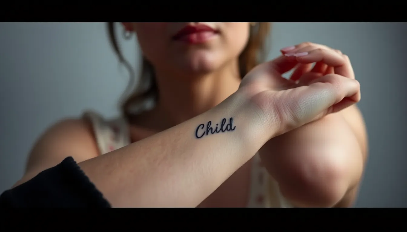 50+ Beautiful Child's Name Tattoo Ideas for Women (2025 Designs & Inspiration) 8 50+ Beautiful Child's Name Tattoo Ideas for Women (2025 Designs & Inspiration) 7