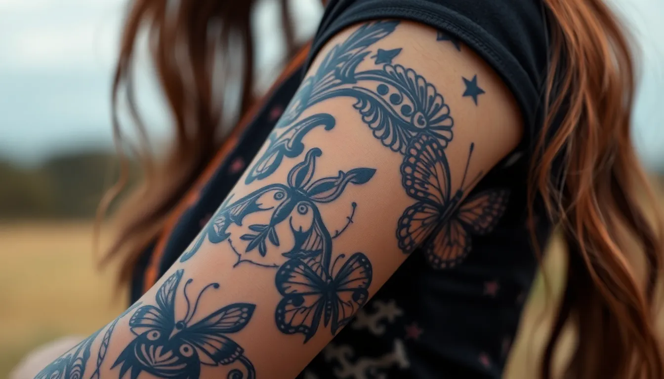 50+ Stunning Cover Up Tattoo Ideas for Women's Half Sleeves That Actually Work 8 50+ Stunning Cover Up Tattoo Ideas for Women's Half Sleeves That Actually Work 7