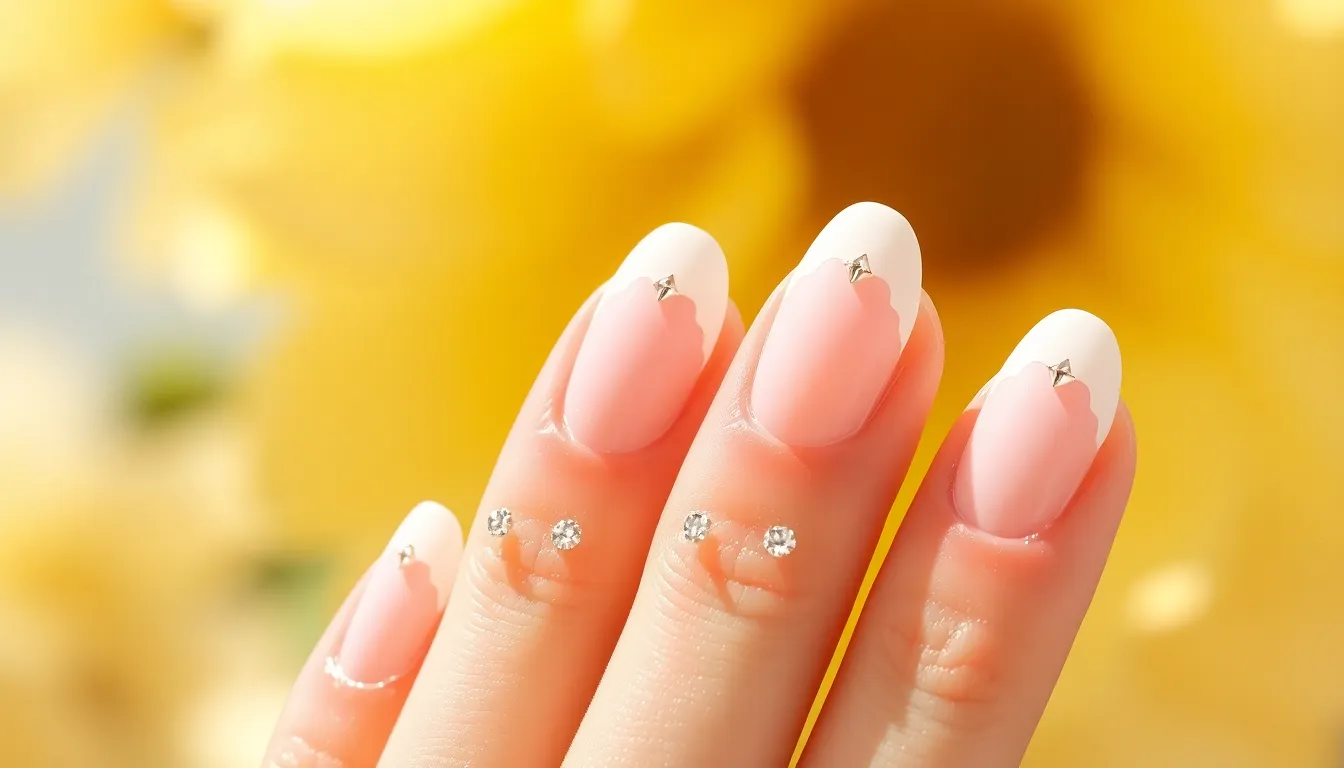 25 Cute French Tip Nail Designs for Summer That'll Make You Beach-Ready 8 25 Cute French Tip Nail Designs for Summer That'll Make You Beach-Ready 7