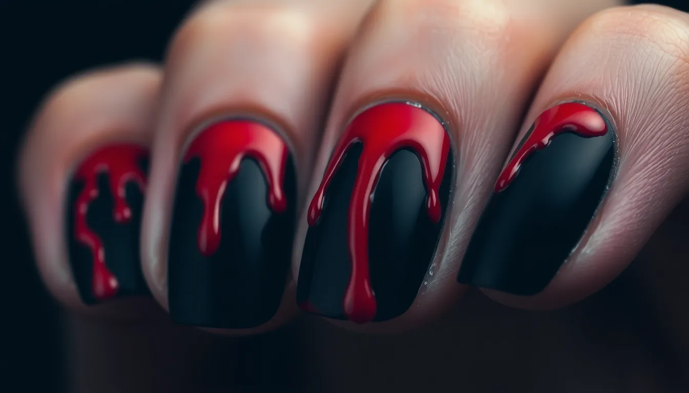 15 Easy Halloween Nail Designs Step by Step (Beginner-Friendly Tutorials) 8 15 Easy Halloween Nail Designs Step by Step (Beginner-Friendly Tutorials) 7