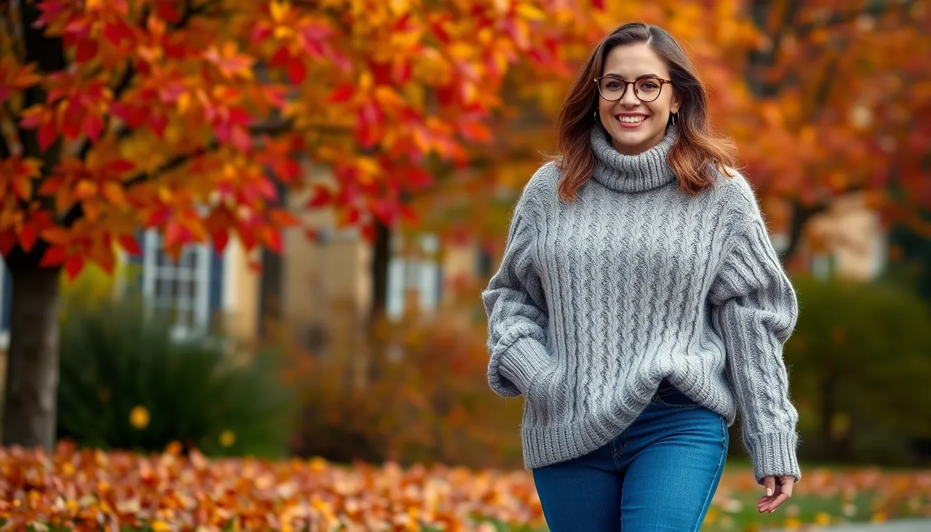 15 Stunning Fall Outfits for Mid Size Women That Actually Flatter Your Curves 8 15 Stunning Fall Outfits for Mid Size Women That Actually Flatter Your Curves 7