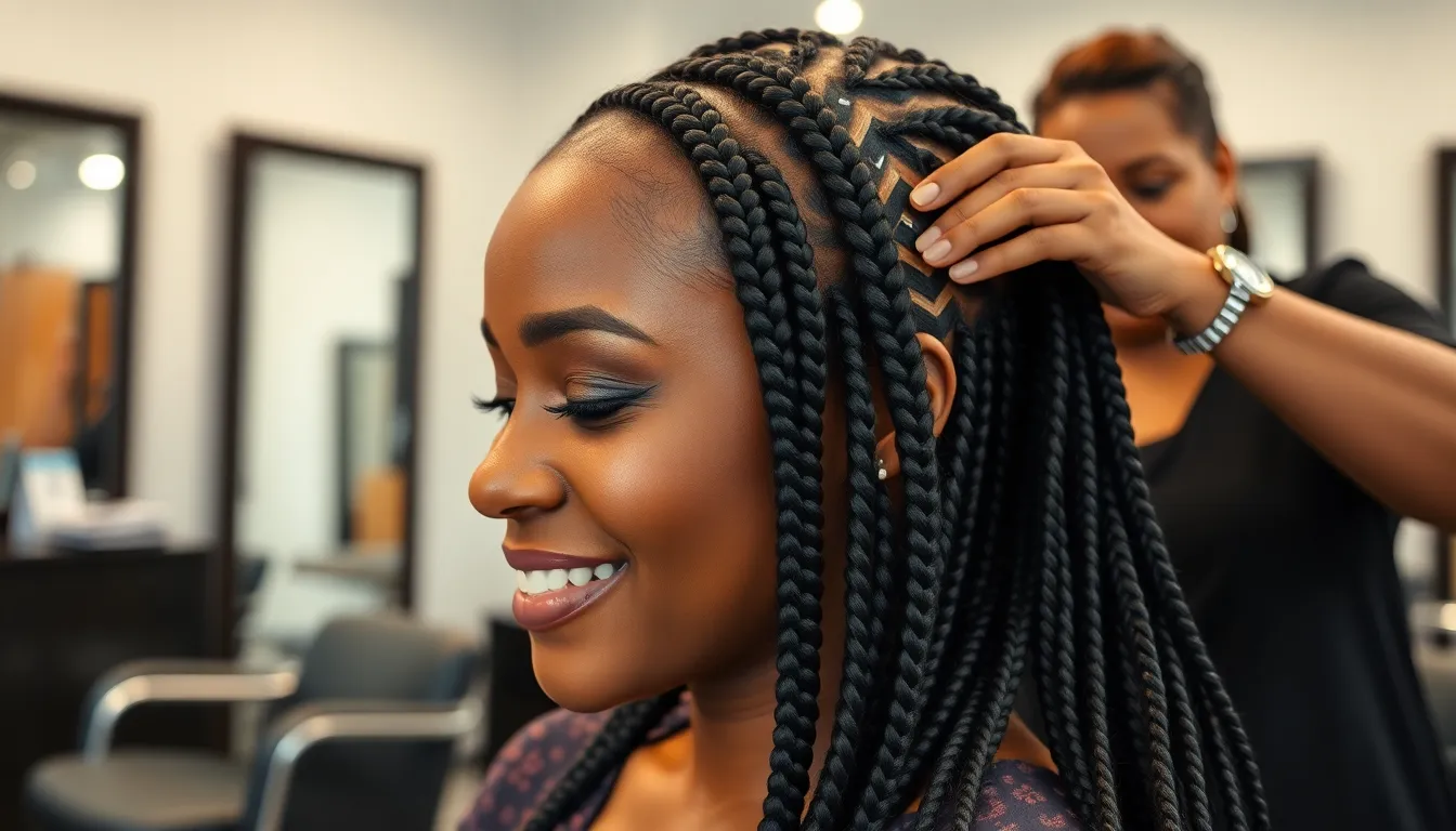 30 Latest Hair Braids Styles 2025 for Women: Trending Protective Hairstyles 8 30 Latest Hair Braids Styles 2025 for Women: Trending Protective Hairstyles 7