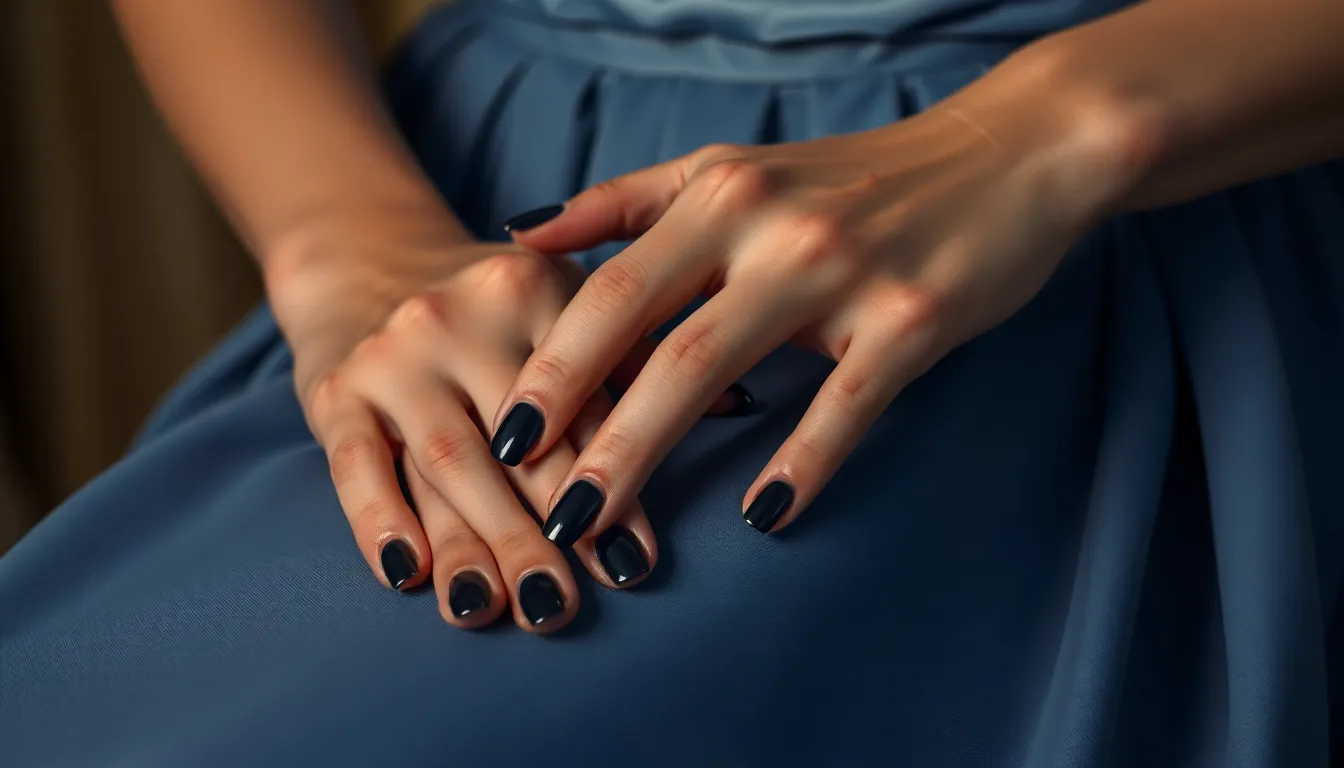 Best Nail Colors for Dusty Blue Dress: 15 Perfect Shades That'll Make You Shine 8 Best Nail Colors for Dusty Blue Dress: 15 Perfect Shades That'll Make You Shine 7