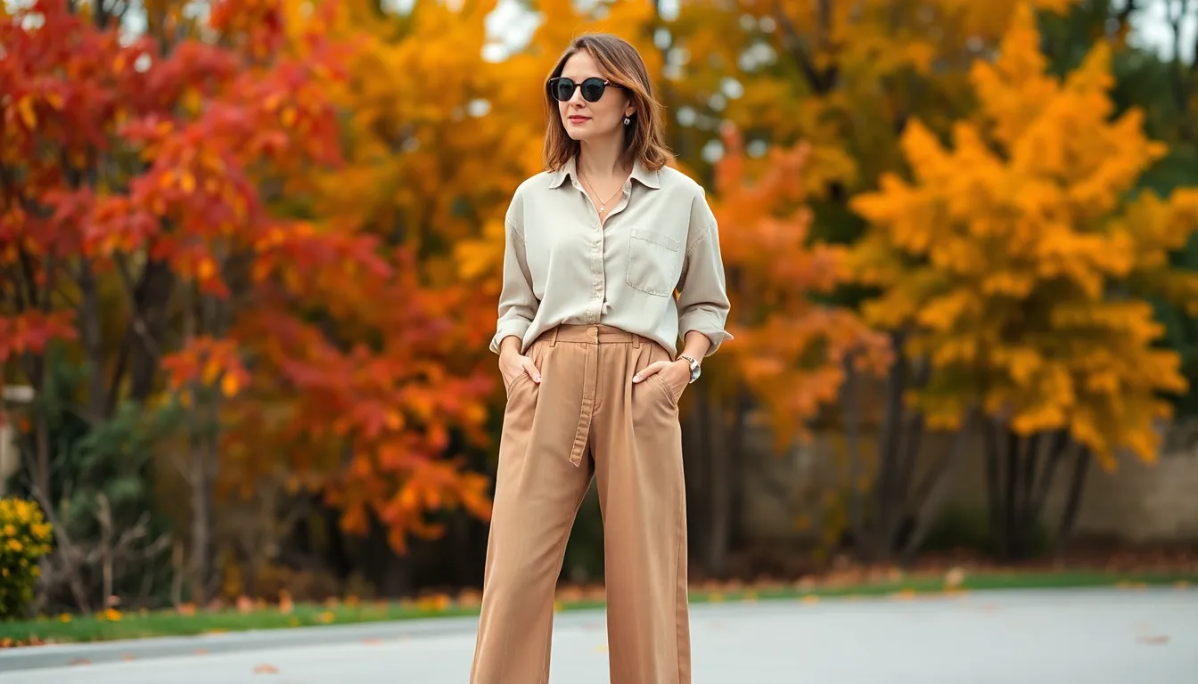 15 Chic Oversized Button Up Shirt Outfit Fall Ideas That'll Transform Your Wardrobe 8 15 Chic Oversized Button Up Shirt Outfit Fall Ideas That'll Transform Your Wardrobe 7