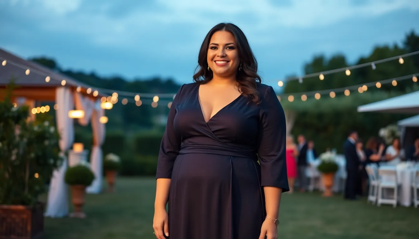 Classy Plus Size Wedding Guest Dresses: 15 Elegant Styles That Flatter Every Curve 8 Classy Plus Size Wedding Guest Dresses: 15 Elegant Styles That Flatter Every Curve 7