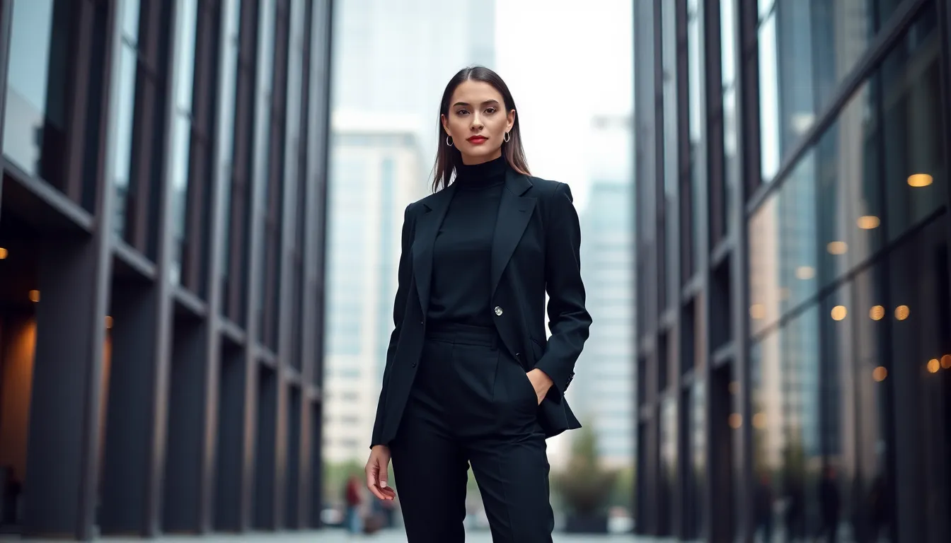 25 Stunning Semi Formal Black Outfits for Women That Work for Any Event 8 25 Stunning Semi Formal Black Outfits for Women That Work for Any Event 7