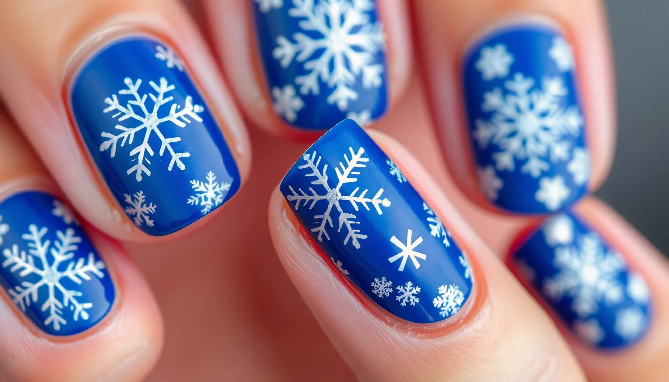 20 Simple Christmas Nail Ideas for Short Nails That Look Amazing 8 20 Simple Christmas Nail Ideas for Short Nails That Look Amazing 7