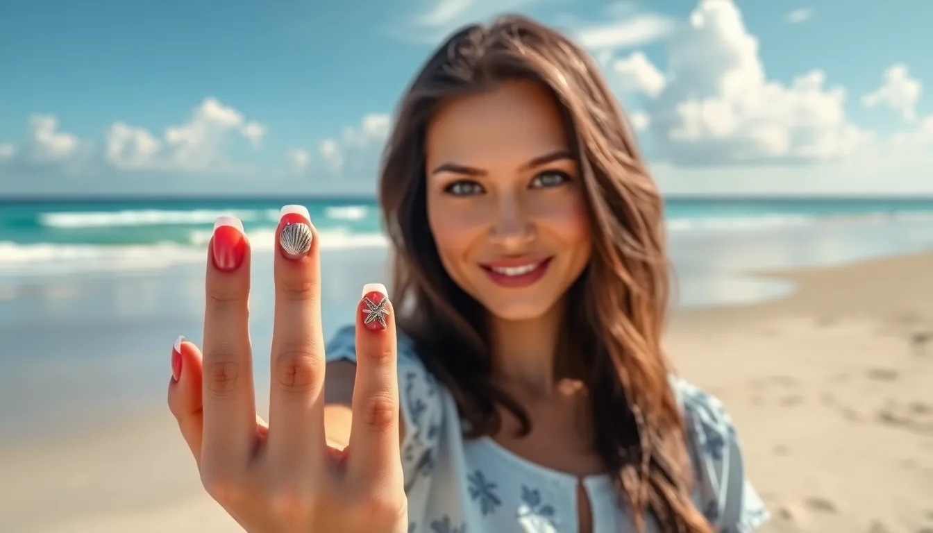 50+ Spring Break Nail Ideas French Tip Designs to Turn Heads This Season 8 50+ Spring Break Nail Ideas French Tip Designs to Turn Heads This Season 7