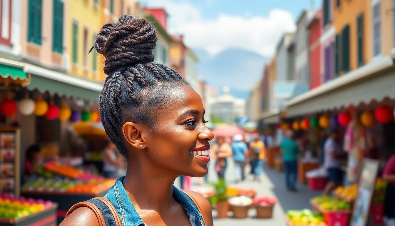 15 Stunning Vacation Hair Styles for Black Women That Actually Last 8 15 Stunning Vacation Hair Styles for Black Women That Actually Last 7